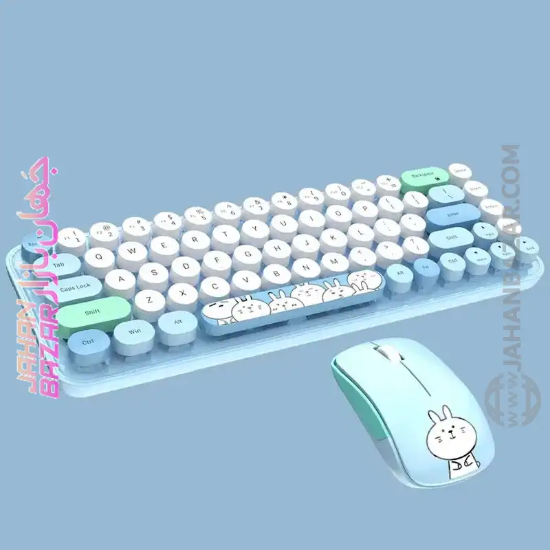 کیبورد و ماوس بی سیم مافی مدل I bean pro، سوییچ ممبران، Tenkeyless - Image 6