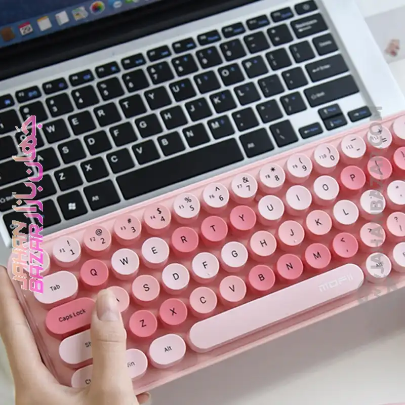 کیبورد و ماوس بی سیم مافی مدل I bean، سوییچ ممبران، Tenkeyless - Image 15