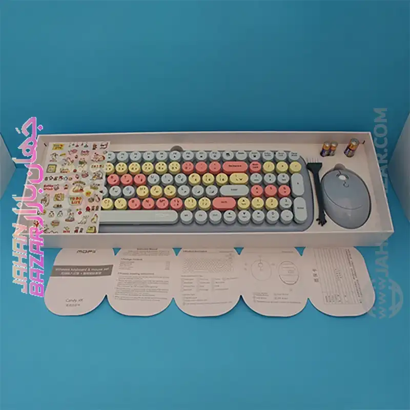 کیبورد و ماوس بی سیم مافی مدل CANDY XR - Image 7
