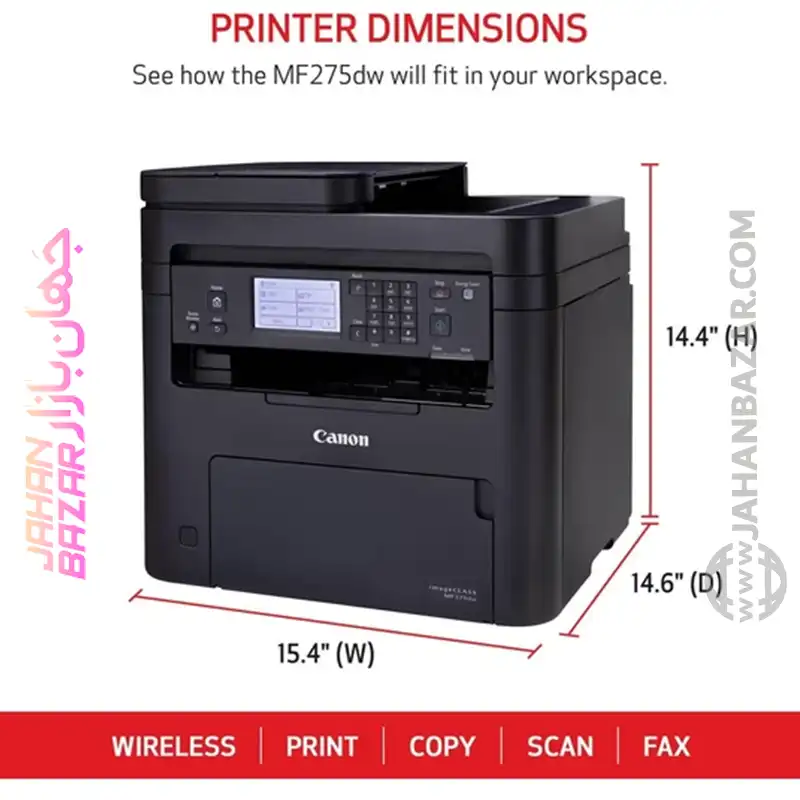 پرینتر لیزری چند کاره Canon کانن مدل MF275dw - Image 4