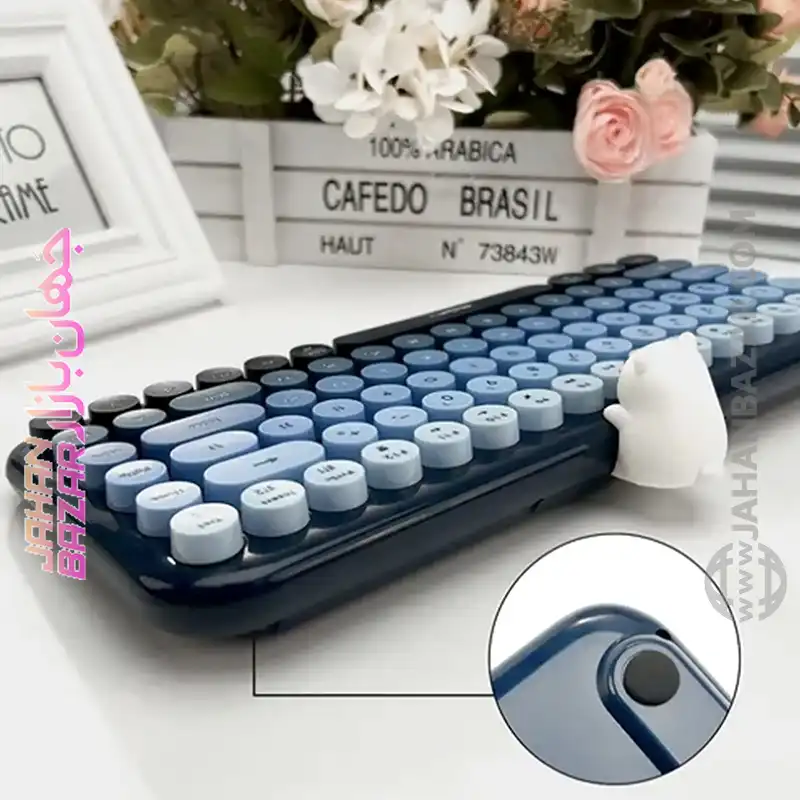 کیبورد بی سیم مافی مدل Anni - Image 12