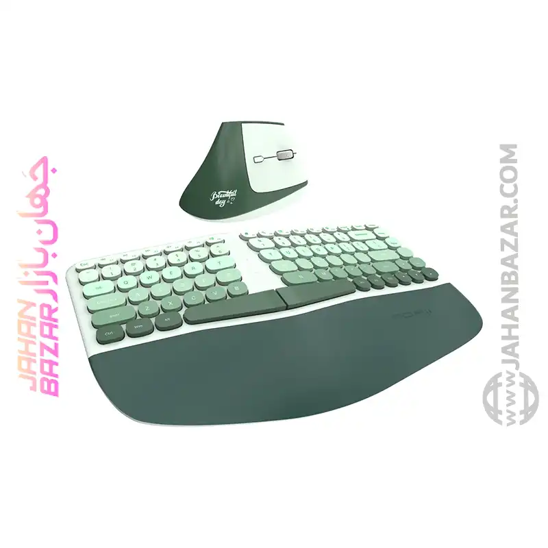 کیبورد و ماوس بی سیم مافی مدل BOMI