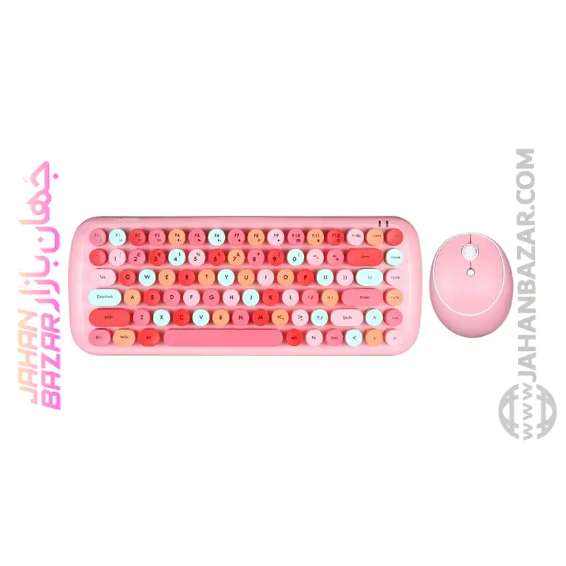 کیبورد و ماوس بی سیم مافی مدل CANDY - Image 5