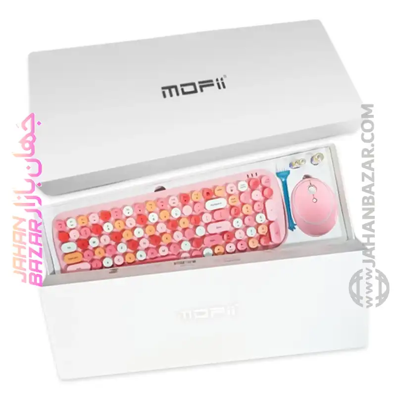 کیبورد و ماوس بی سیم مافی مدل CANDY - Image 3