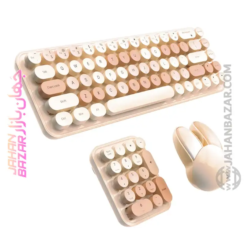 کیبورد و ماوس بی سیم مافی مدل I Bean MAX - Image 7