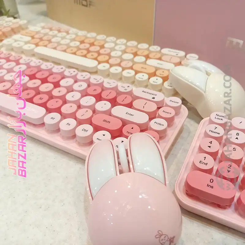 کیبورد و ماوس بی سیم مافی مدل I Bean MAX - Image 11