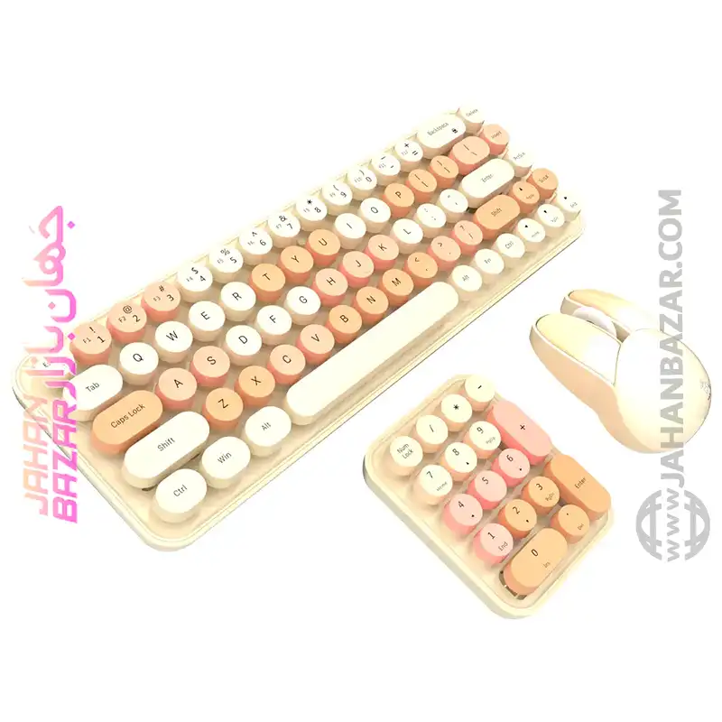 کیبورد و ماوس بی سیم مافی مدل I Bean MAX - Image 14