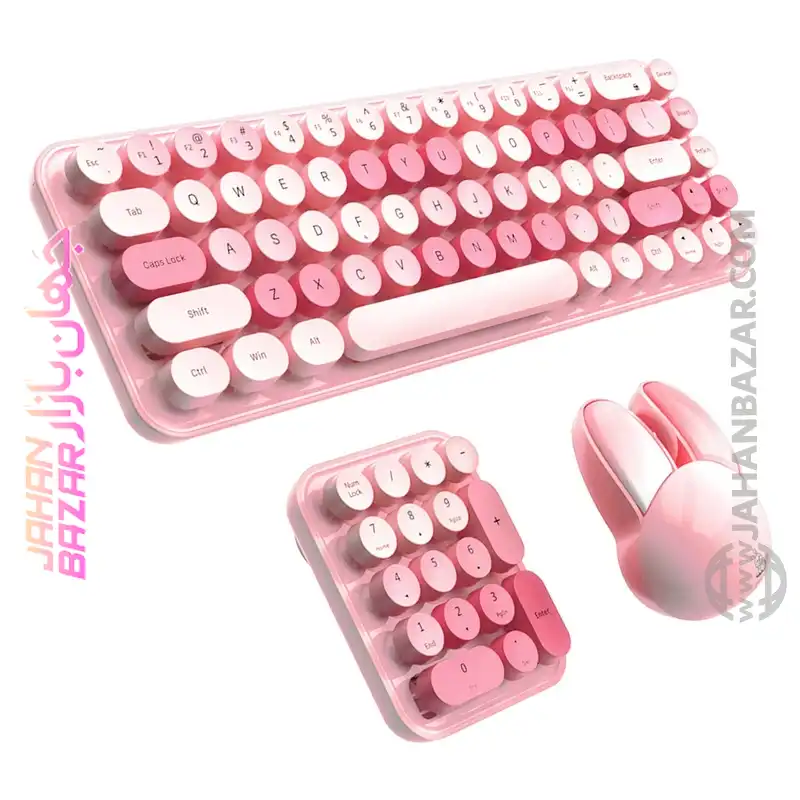 کیبورد و ماوس بی سیم مافی مدل I Bean MAX - Image 18