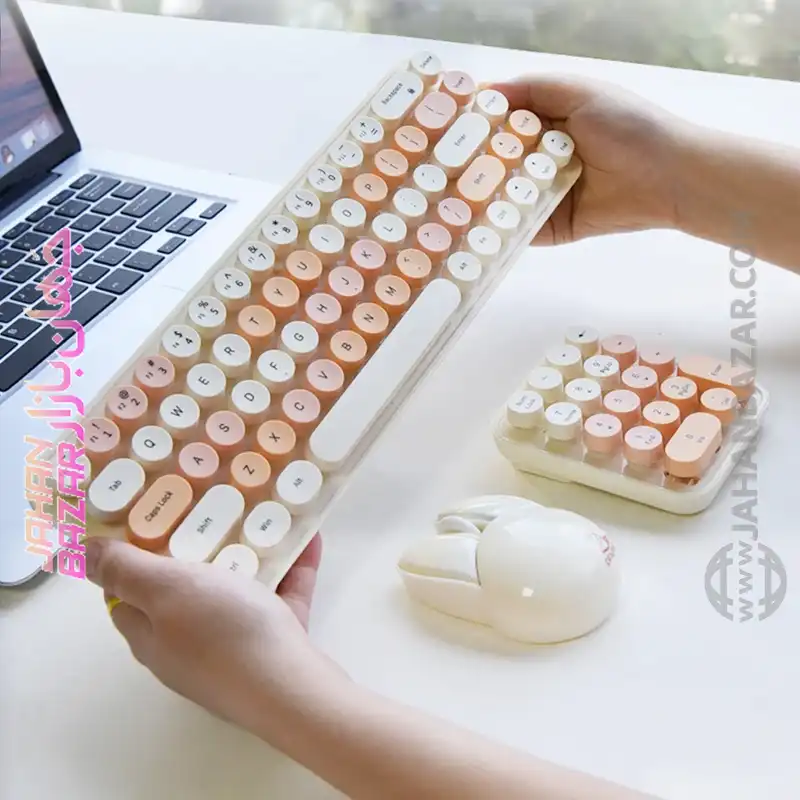 کیبورد و ماوس بی سیم مافی مدل I Bean MAX - Image 9