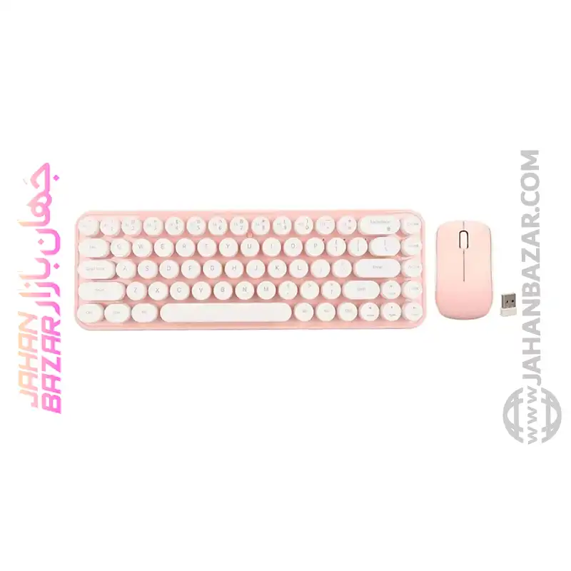 کیبورد و ماوس بی سیم مافی مدل I bean Pure - Image 8