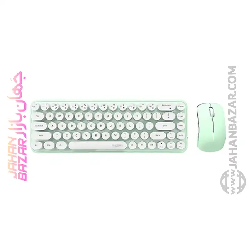 کیبورد و ماوس بی سیم مافی مدل I bean Pure - Image 9