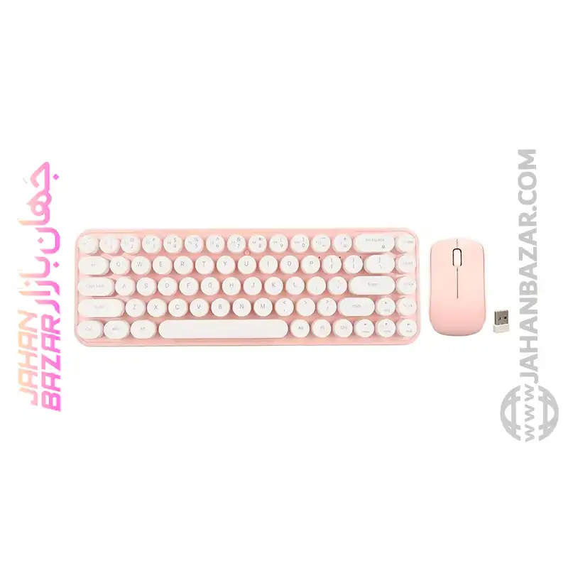 کیبورد و ماوس بی سیم مافی مدل I bean Pure - Image 4