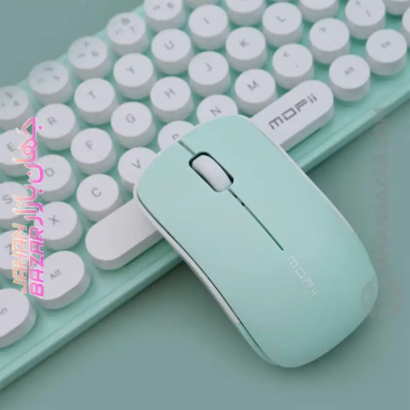 کیبورد و ماوس بی سیم مافی مدل I bean Pure - Image 5