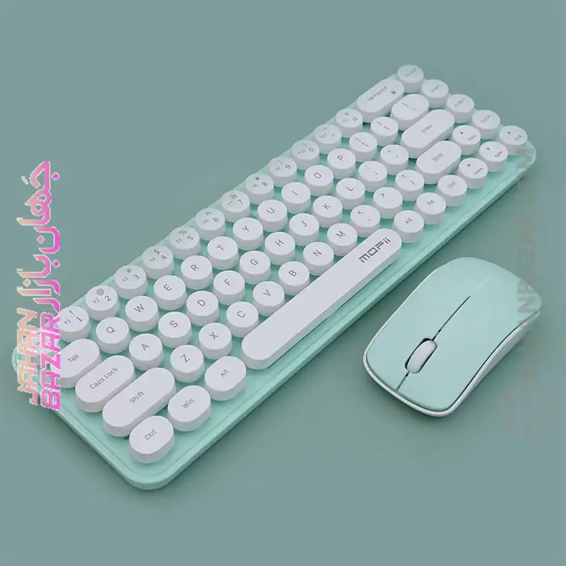 کیبورد و ماوس بی سیم مافی مدل I bean Pure - Image 7