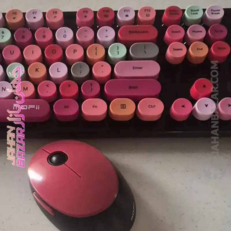 کیبورد و ماوس بی سیم مافی مدل Sweet S - Image 8