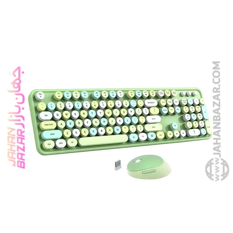 کیبورد و ماوس بی سیم مافی مدل Sweet S
