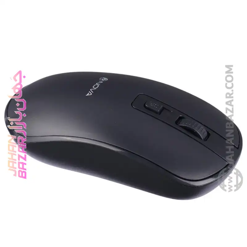 کیبورد و ماوس بی سیم نوا NOVA مدل NKM-1402WL - Image 2