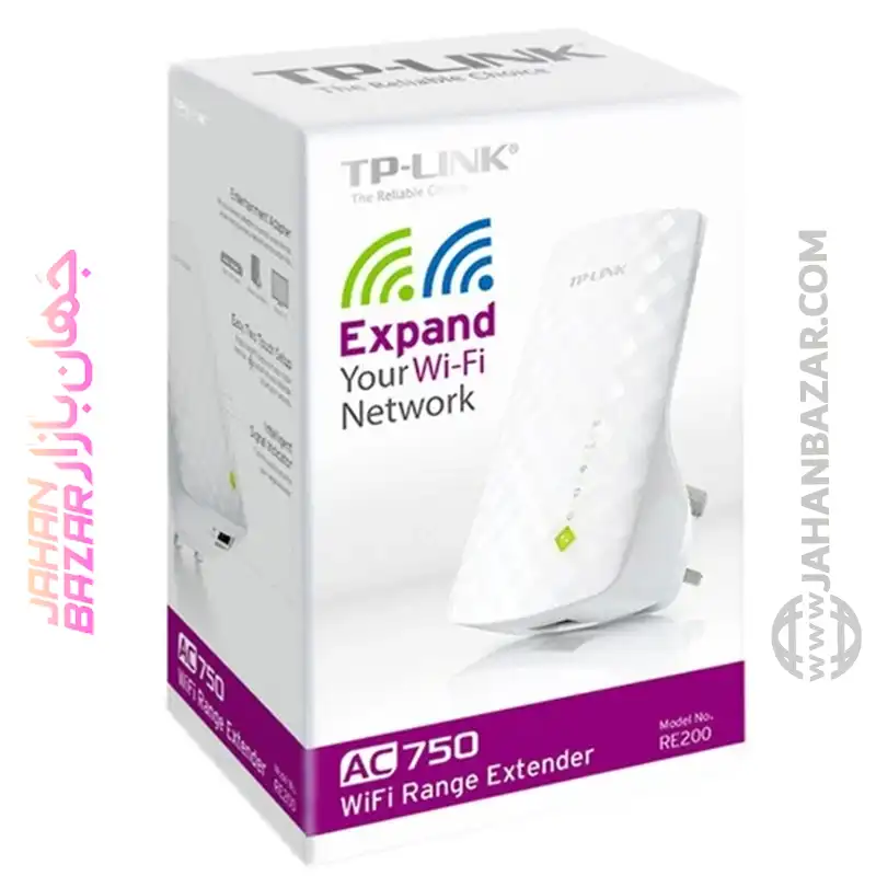 گسترش دهنده شبکه بیسیم دو بانده تی پی لینک TP Link مدل RE200 - تصویر 3