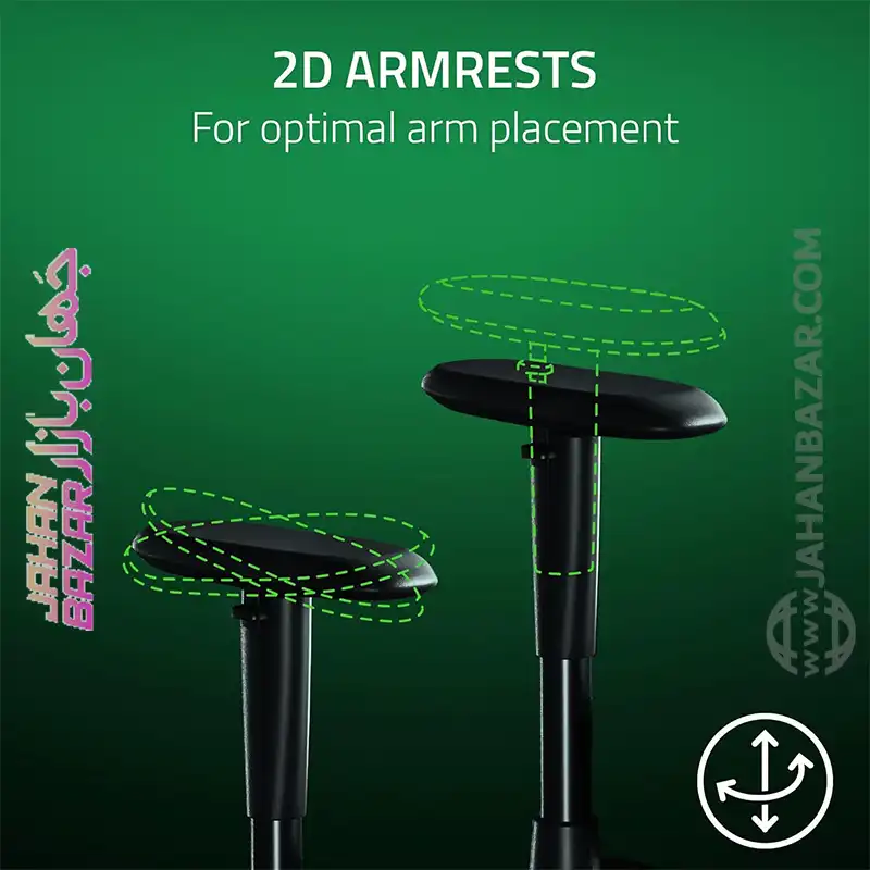 صندلی گیمینگ ریزر Razer مدل Iskur V2 X - Image 9