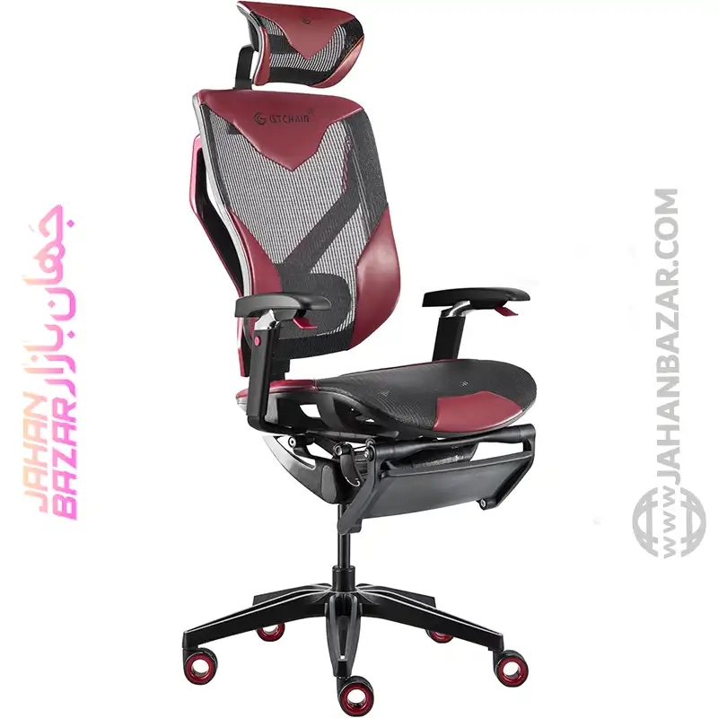صندلی اداری گیمینگ ارگونومیک VIDA با دسته 5 بعدی و زیر سری 3 بعدی GTCHAIR