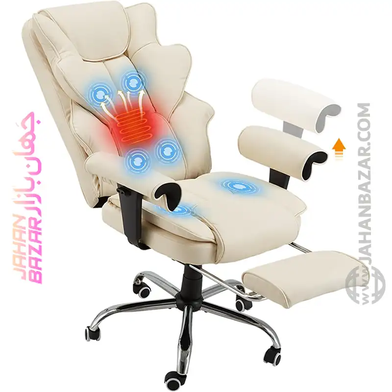 صندلی اداری ارگونومیک با ماساژ و گرمایش از 6 نقطه هومرست HOMREST
