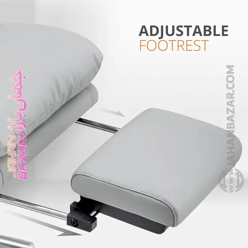 صندلی مدیریتی تاشو ارگونومیک با پشتی بلند و زیرپایی اسکای لند Skyland - Image 7