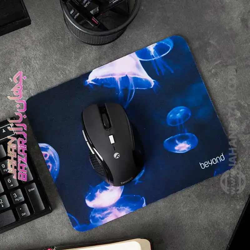 ماوس بی سیم بیاند Beyond مدل BM-3520RF به همراه ماوس پد - تصویر 5