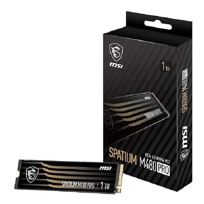 اس اس دی اینترنال PCIe Gen4 x4 ام اس آی مدل SPATIUM M480 PRO ظرفیت 1 ترابایت - Image 2