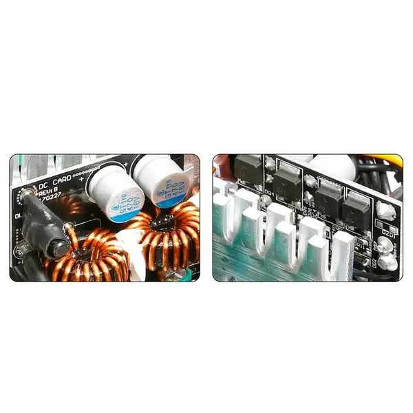 منبع تغذیه استوک کامپیوتر گرین مدل GP580A-EUD - Image 7