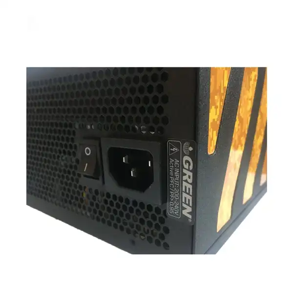 منبع تغذیه استوک کامپیوتر گرین مدل GP650A-UK PLUS - Image 2