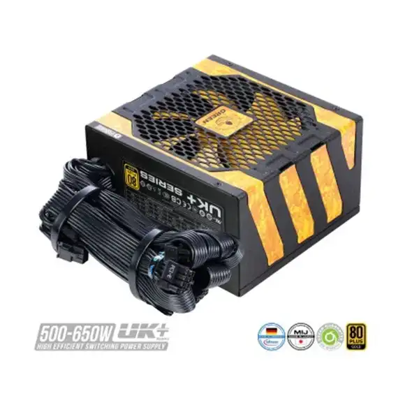 منبع تغذیه استوک کامپیوتر گرین مدل GP650A-UK PLUS - Image 6
