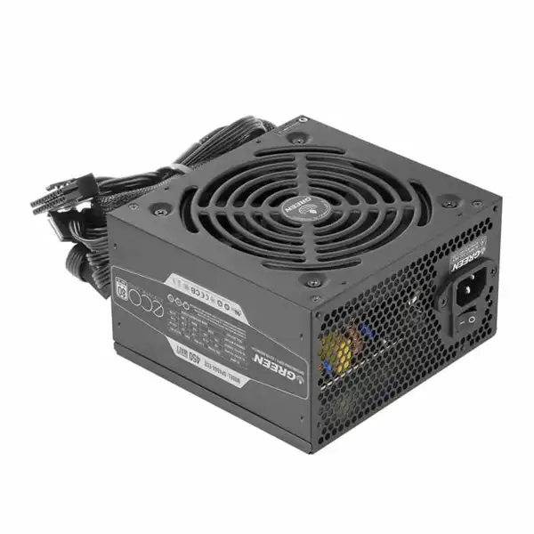 منبع تغذیه استوک کامپیوتر گرین مدلPower GP450A-ECO - Image 3