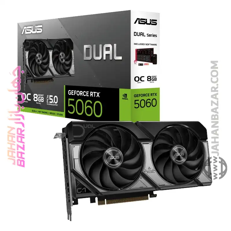 کارت گرافیک ایسوس ASUS مدل Dual RTX 5060 OC 8GB - Image 4