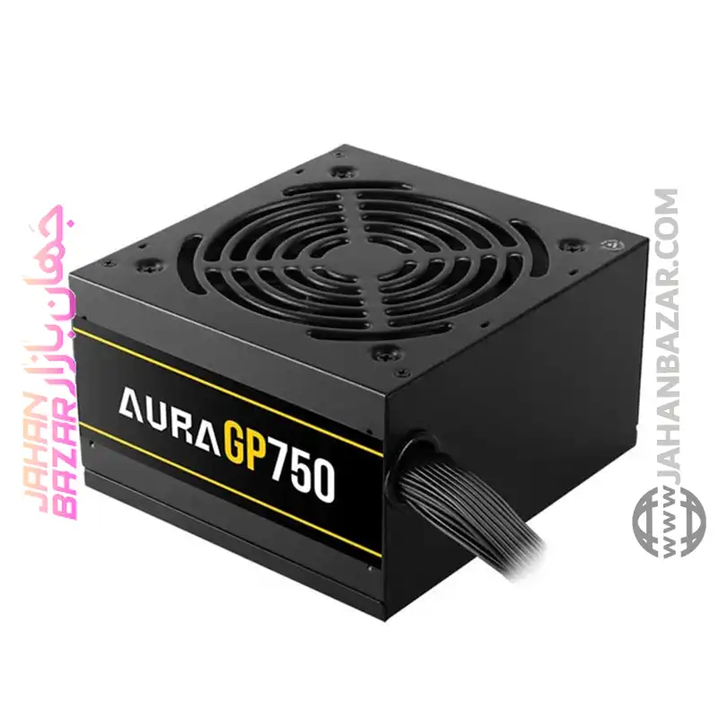 منبع تغذیه 750 وات گیم دیاس GAMDIAS مدل AURA GP750 Bk