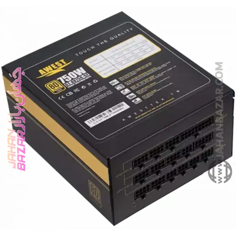 منبع تغذیه 750 وات اوست Awest مدل GT-AV750-GF 80Plus Gold - Image 4