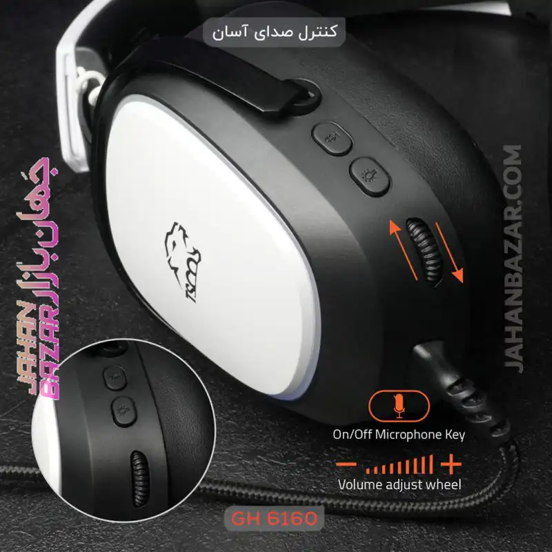 هدست گیمینگ تسکو TSCO مدل GH 6160 Luxor - Image 17