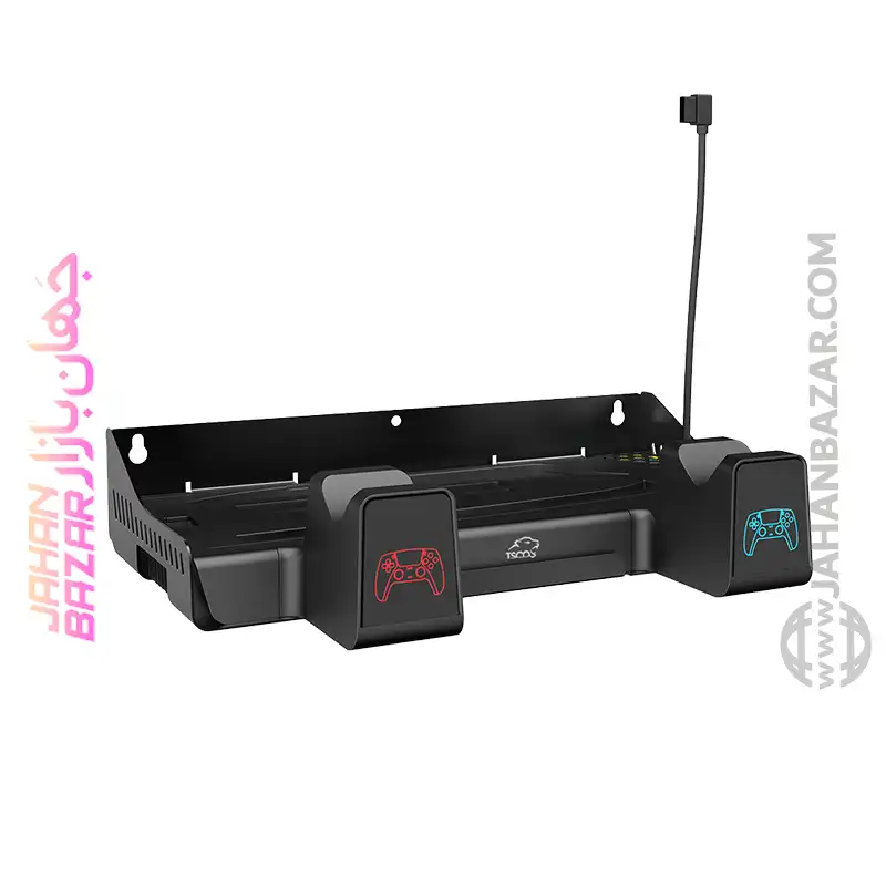 پایه شارژر گیم پد و فن خنک کننده تسکو TSCO مدل TGS 18 LootRack - Image 6