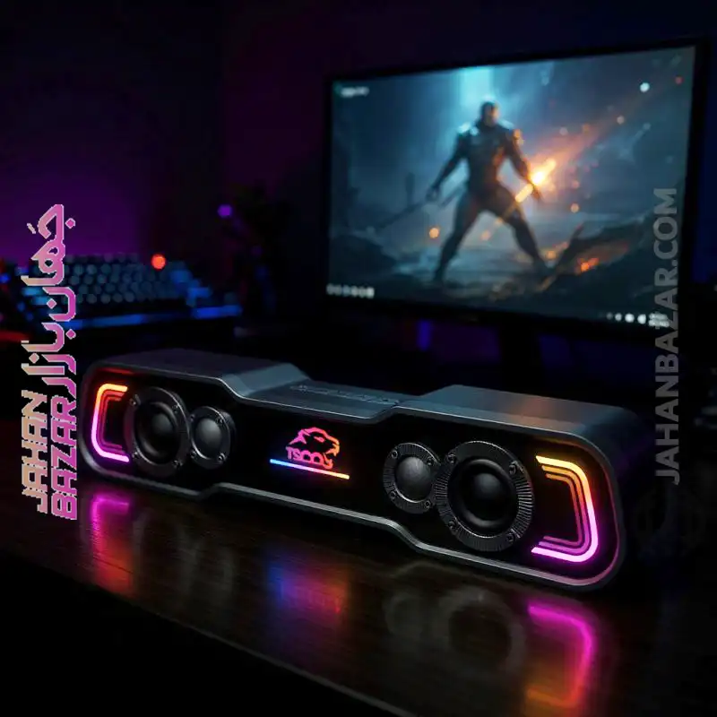 اسپیکر ساندبار بلوتوث میکروفون دار تسکو TSCO مدل GS 23364 - Image 5