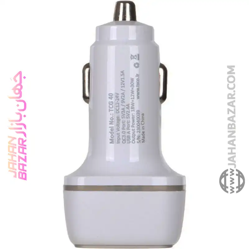 شارژر فندکی خودرو تسکو TSCO مدل TCG 40 - Image 13