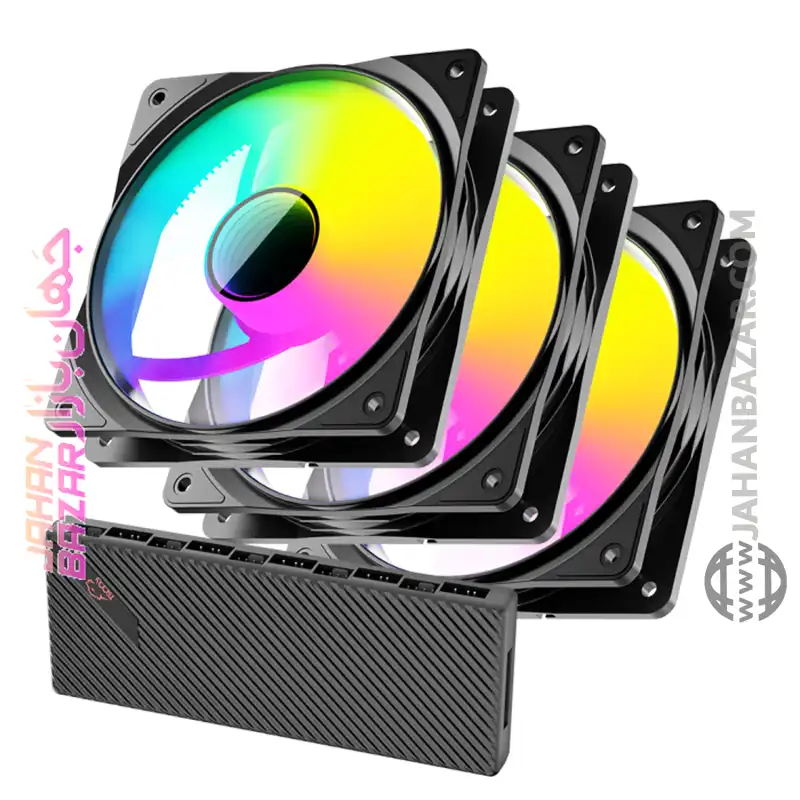 فن کیس گیمینگ تسکو پکیج سه عددی مدل Skadi Storm GFan 300 - Image 14