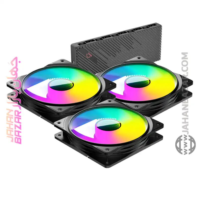 فن کیس گیمینگ تسکو پکیج سه عددی مدل Skadi Storm GFan 300 - Image 13