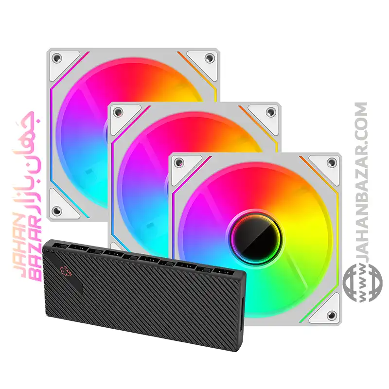 فن کیس گیمینگ تسکو پکیج سه عددی مدل Skadi Lux GFan 305R - Image 14