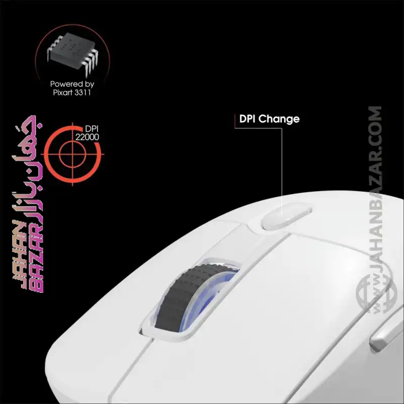 ماوس بی سیم گیمینگ تسکو مدل GM 2033 - Image 10