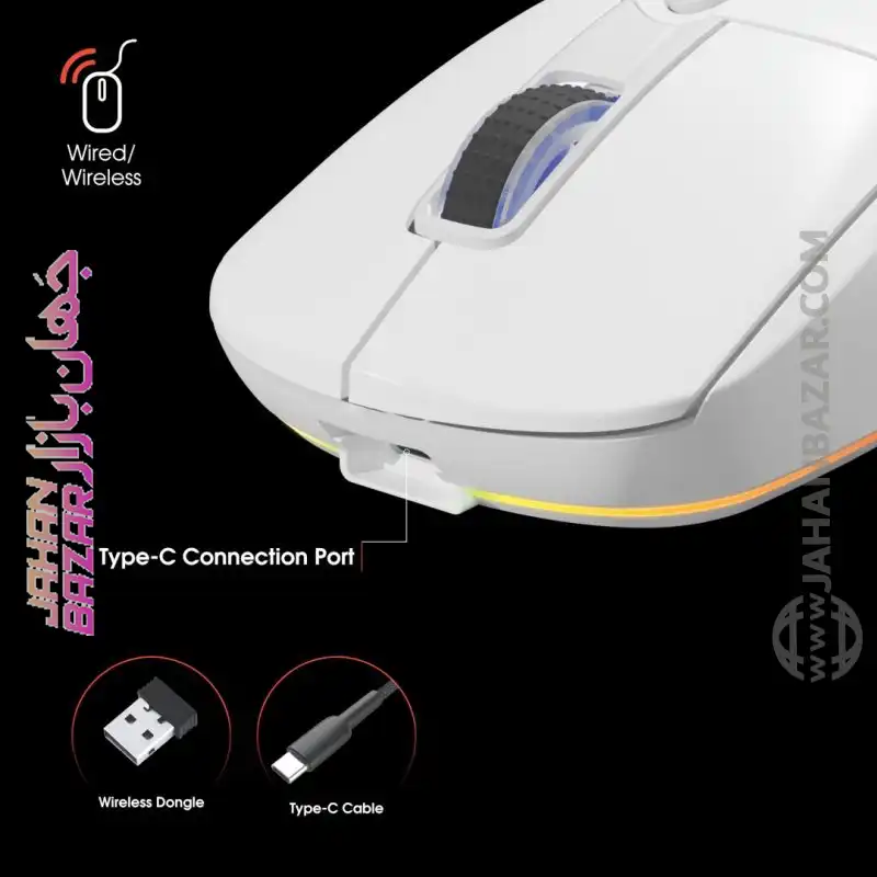 ماوس بی سیم گیمینگ تسکو مدل GM 2033 - Image 6