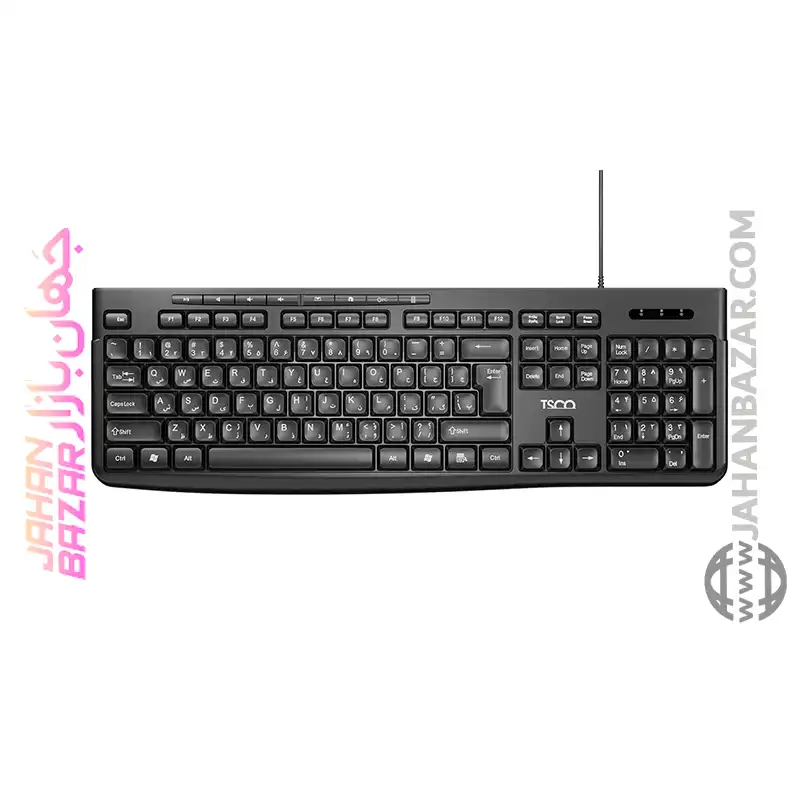 ماوس و کیبورد با سیم تسکو TSCO مدل TKM 8057 - Image 6