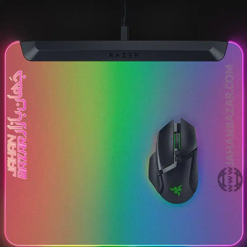 ماوس پد گیمینگ ریزر Razer مدل Firefly V2 Pro رنگ سفید - Image 4