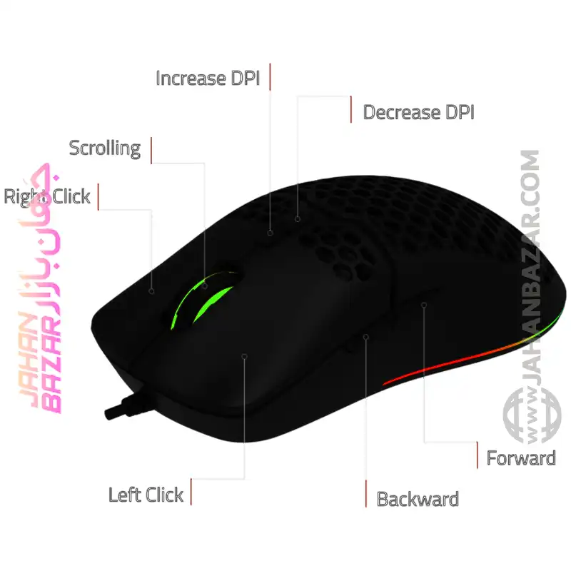 ماوس گیمینگ تسکو مدل GM 790 - Image 8