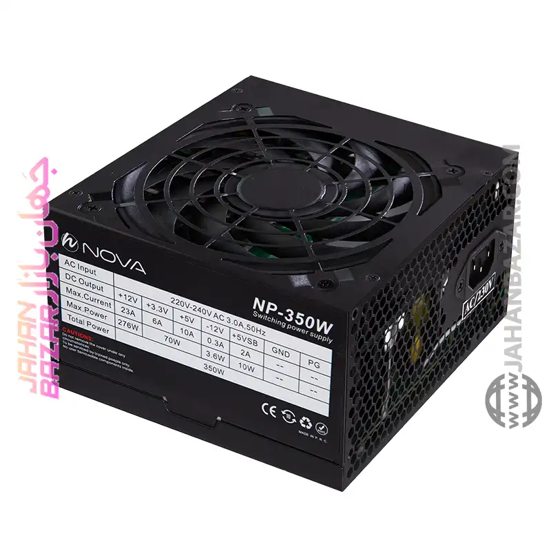 منبع تغذیه 350 وات نوا Nova