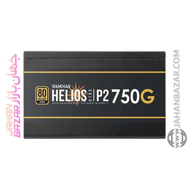 منبع تغذیه 750 وات گیم دیاس GAMDIAS مدل HELIOS P2-750G - Image 7