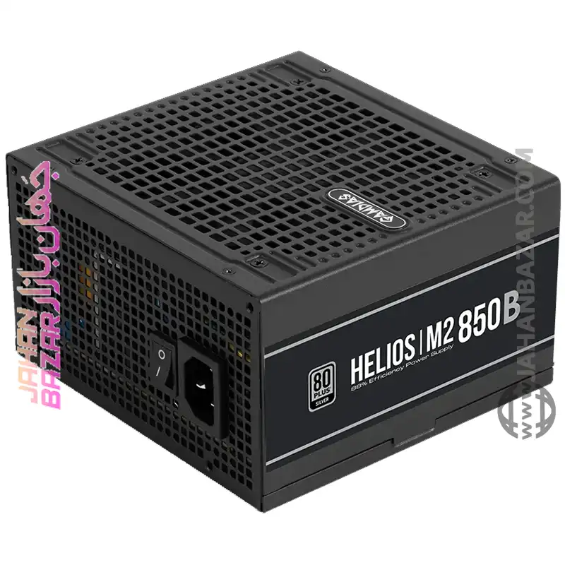 منبع تغذیه 850 وات گیم دیاس GAMDIAS مدل HELIOS M2 850B - Image 4